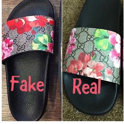 fake gucci slides size 12|how to authenticate gucci shoes.